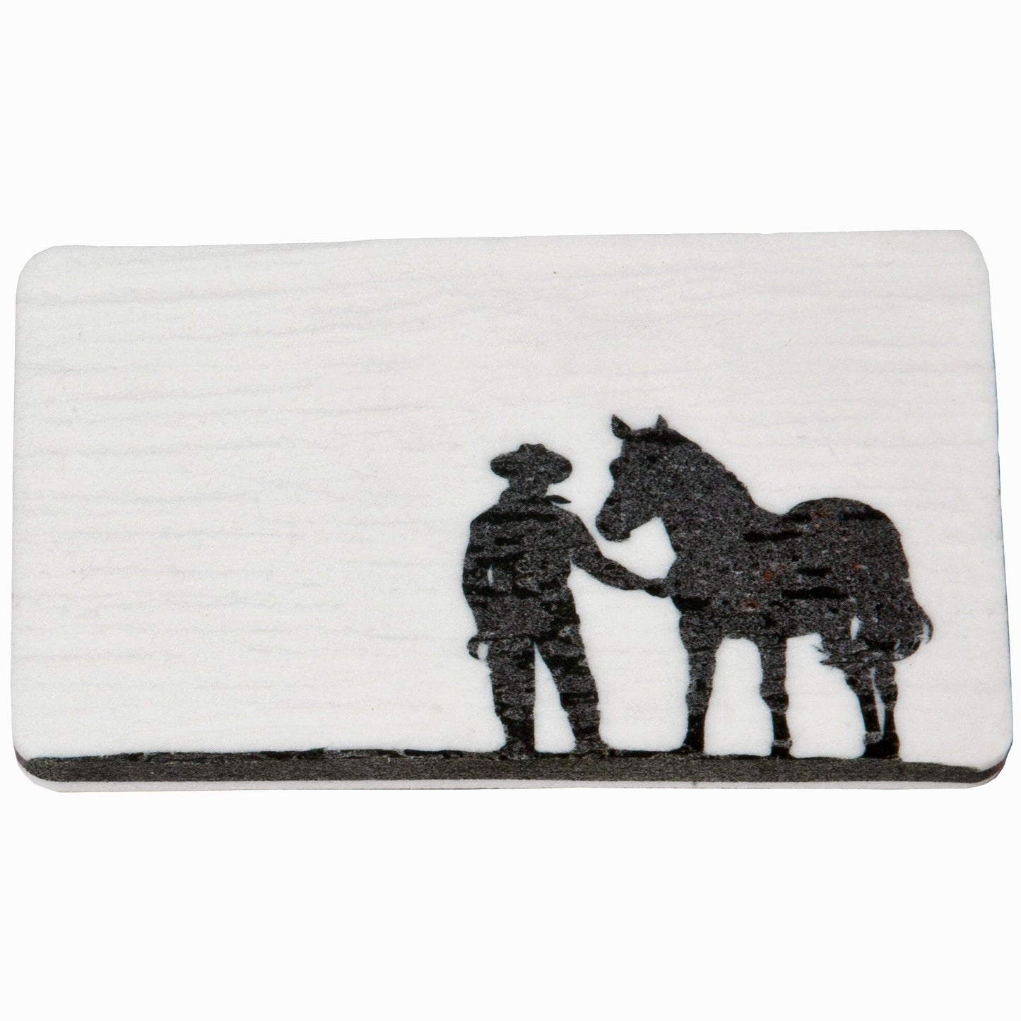 Schnitzen nach Farben - Schnitzbild Modell Cowboy (ohne Werkzeug)