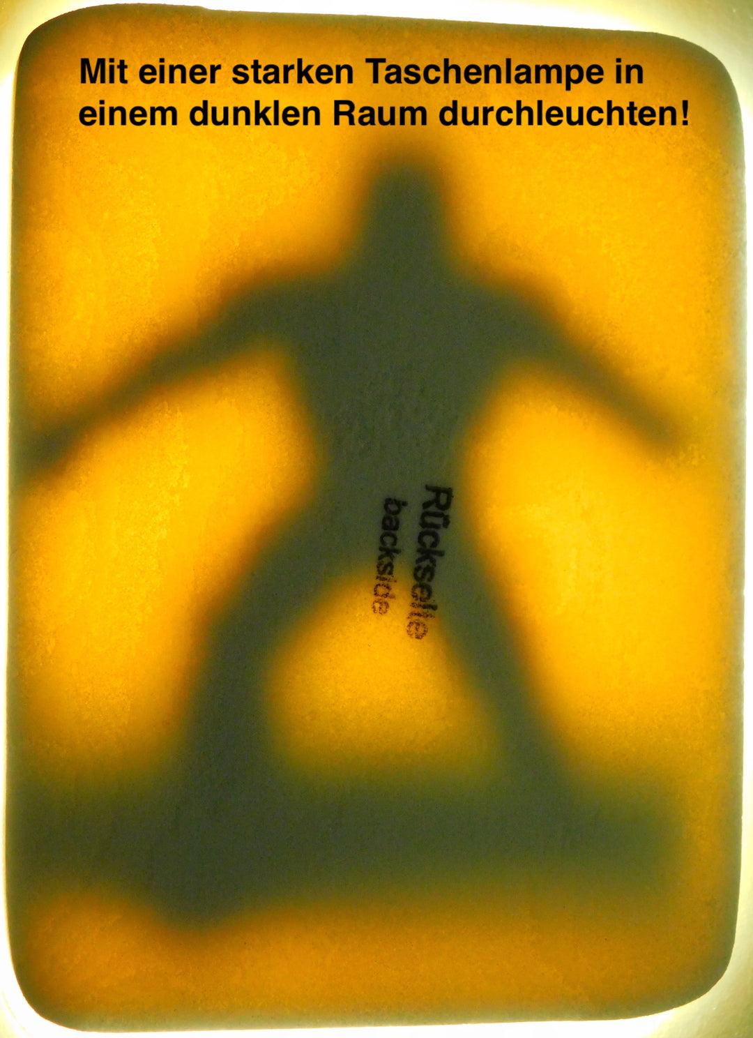 Schnitzen nach Farben - Schnitzbild Roboter (ohne Werkzeug)