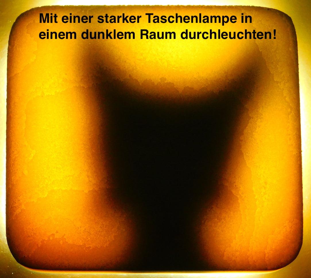 Schnitzen nach Farben - Schnitzbild Monster (ohne Werkzeug)