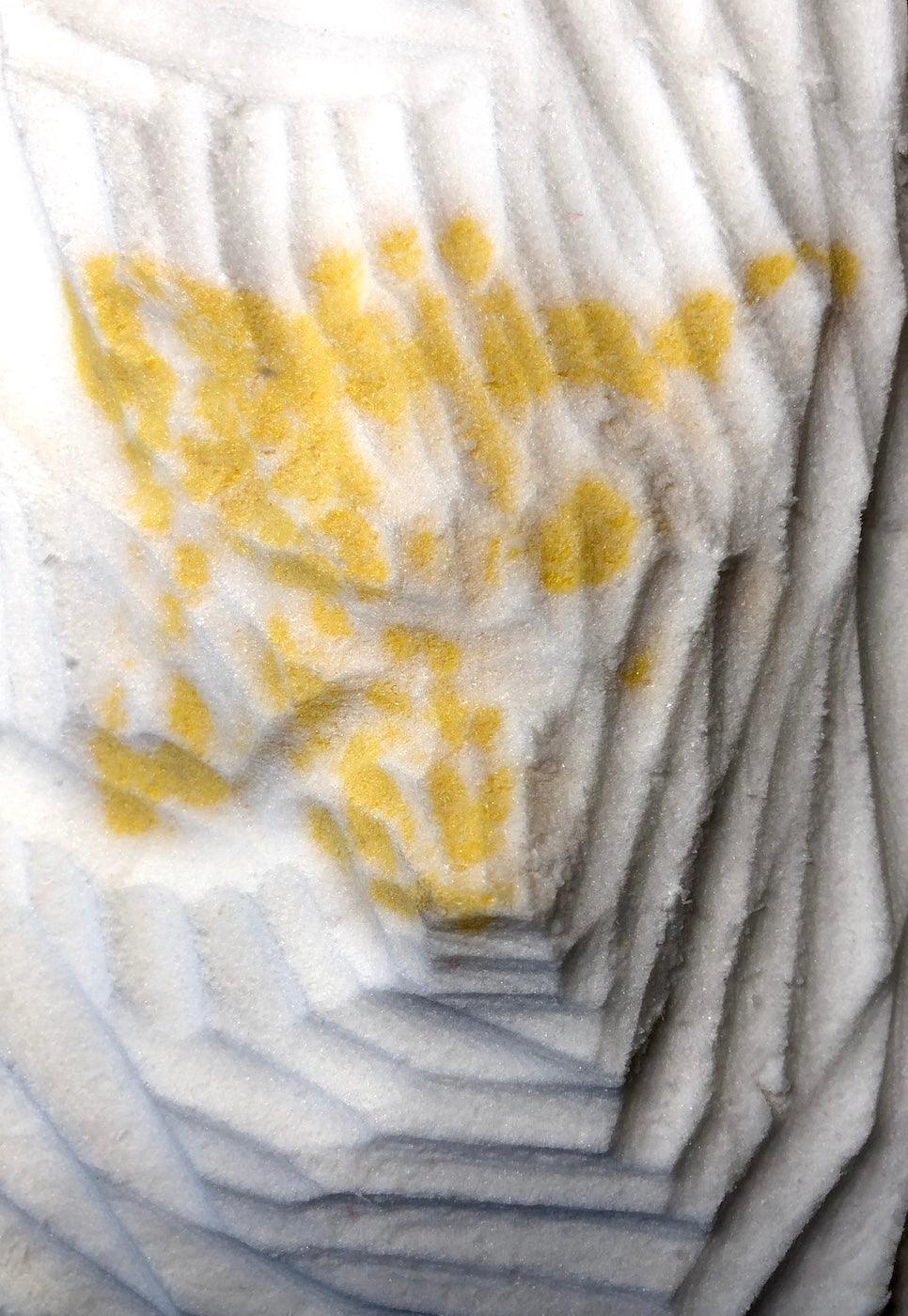 Schnitzen nach Farben - Relief Wolf (ohne Werkzeug)