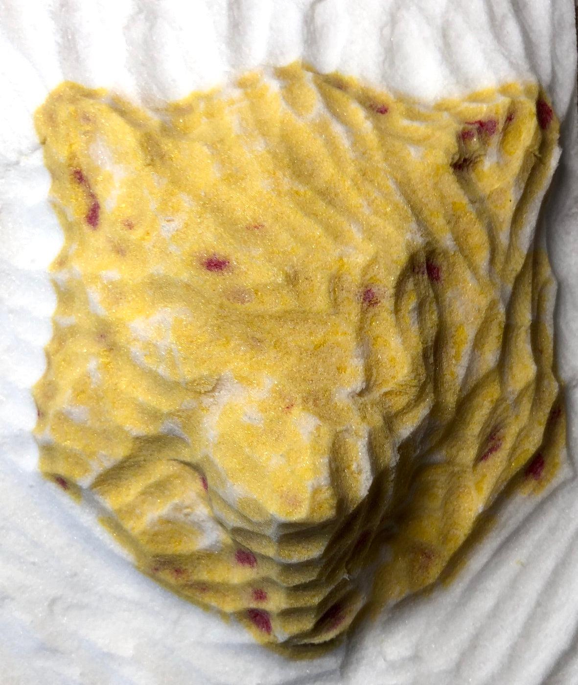 Schnitzen nach Farben - Relief Wolf (ohne Werkzeug)