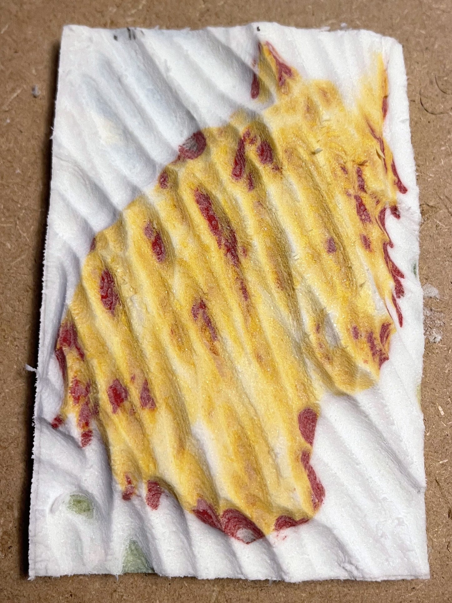 Schnitzen nach Farben - Komplettset Relief Pferd - NEU: farbiges End-Motiv