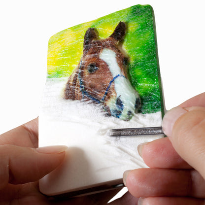 Schnitzen nach Farben - Schnitzbild-Starterset mit Werkzeug